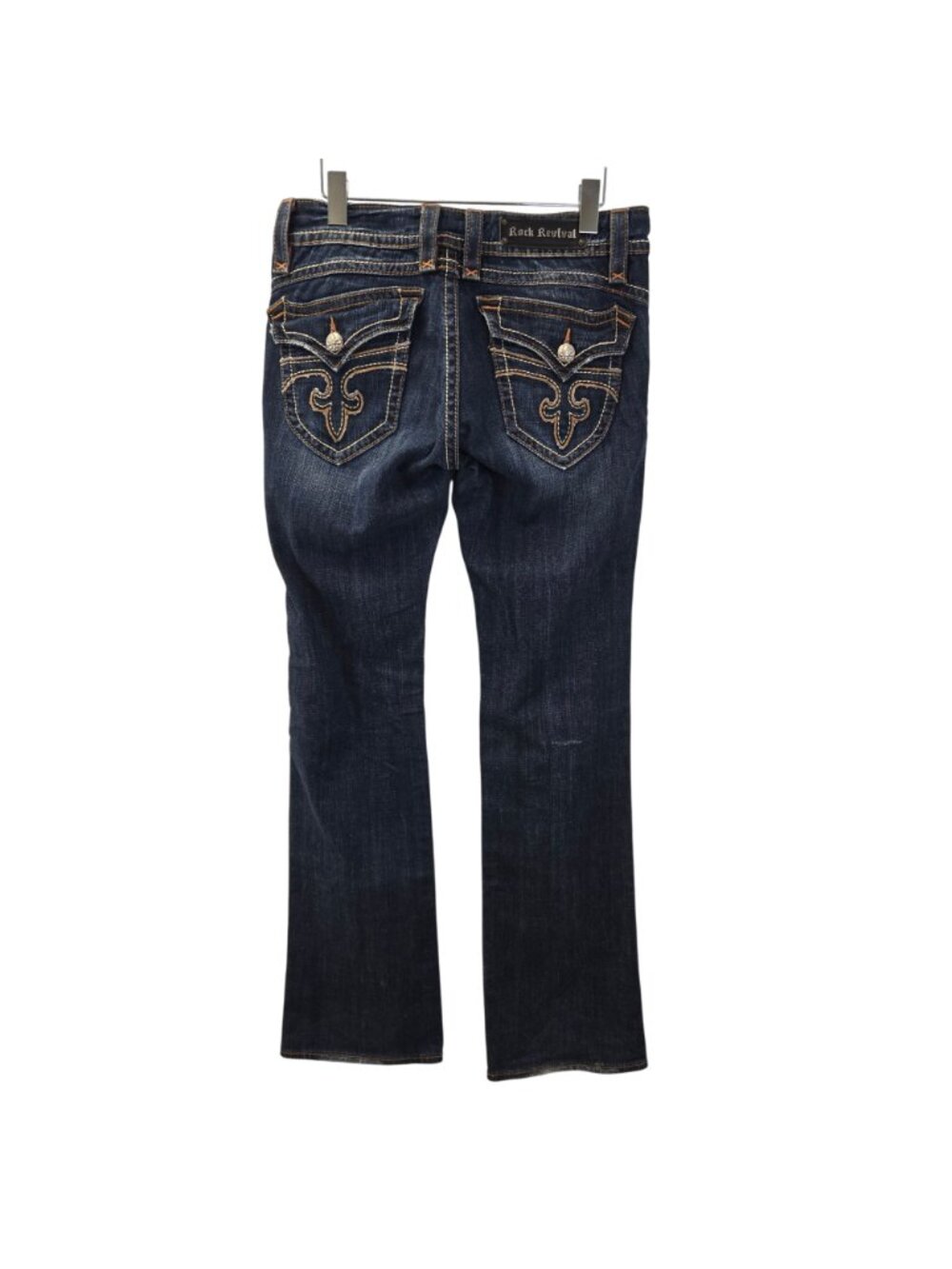 Rock Revival Patti Bootcut Distressed & Embellished Jeans Size 31 - Picture 2 of 8